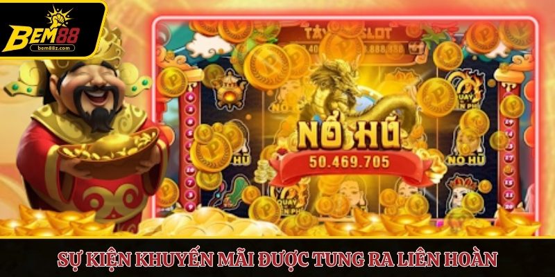 Sự kiện khuyến mãi được tung ra liên hoàn