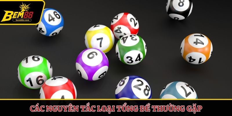 Các nguyên tắc loại tổng đề thường gặp