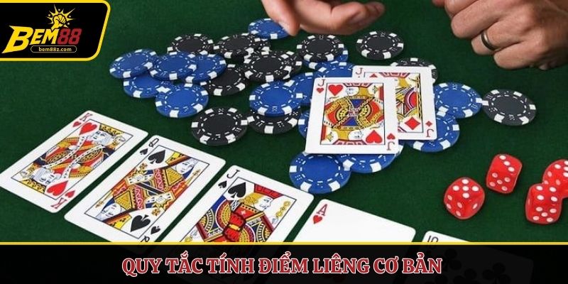 Quy tắc tính điểm liêng cơ bản 
